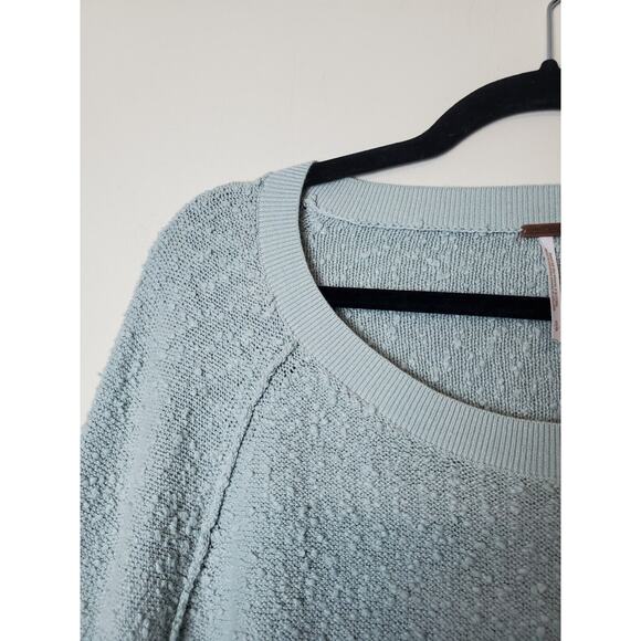 Free People Small Top Boucle My Friend Balloon Sleeve Oversized Pullover - Picture 6 of 11